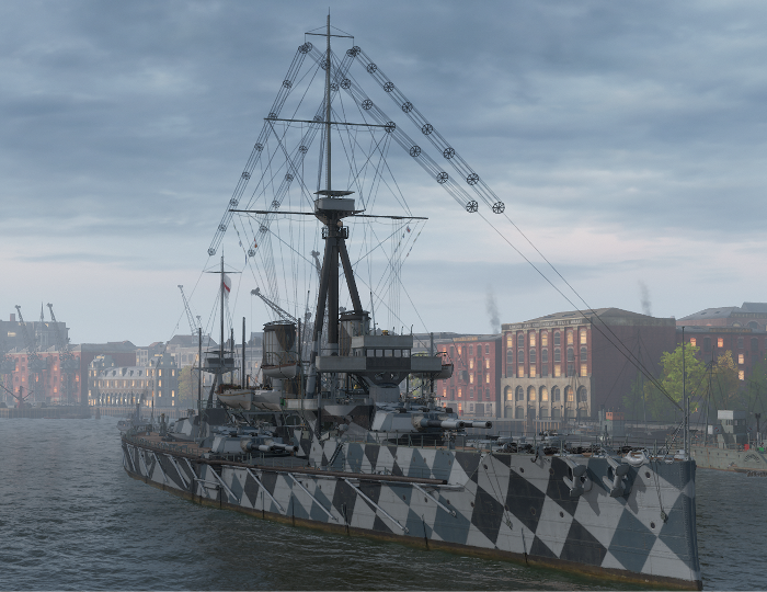 HMS Dreadnought, the titan of the waves