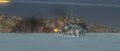 Edinburgh fires torpedoes individually at an enemy Yamato class battleship.