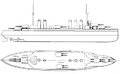 1907 French Battleship Design B