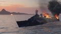 Huanghe may have perished, but she brought down the enemy battleship.