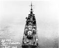 A picture taken from directly behind Z-39.