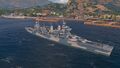 New Orleans in Hawaii Port, with her default permanant camouflage