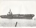 Midway at anchor, 12 May 1947.
