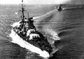 Giulio Cesare at sea, c. 1940.