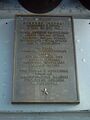 Kirov memorial plaque.