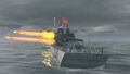 Z-23 fires a salvo at an enemy North Carolina class battleship.