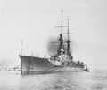 Haruna at Kōbe on 24 April 1915.