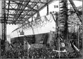 Launching ceremony of Bismarck, 14 February 1939.