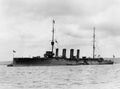 HMS Weymouth in 1912.