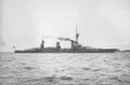 Yamashiro on trials, December 1916.