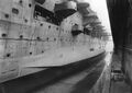 Graf Zeppelin in drydock in March 1943.