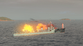 Shenyang engages an enemy destroyer attempting to contest a capture point.