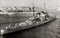 Abruzzi during a formal visit to Malta, 23 July 1955.