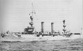 USS Albany at sea