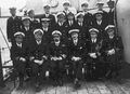 Officers of HMS Weymouth