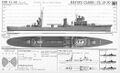 US Office of Naval Intelligence recognition drawing of Katori.