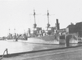 2 Zerstörer 1934A destroyers moored in port