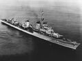 German destroyer Z-39 underway off Boston, Massachusetts, 12 September 1945.