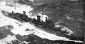 Aurora in heavy seas, early 1940s.