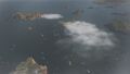 Leberecht Maass uses the Hydroacoustic Search consumable to spot an enemy Akatsuki-class destroyer that was hiding in smoke.