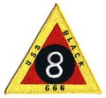 Ship's emblem of USS Black (DD-666).