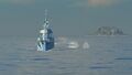 Fushun dumps torpedoes at the enemy.