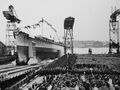Launching ceremony of Scharnhorst, 3 October 1936.