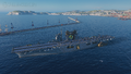 USS Lexington in the Nobilium camouflage as appeared in the 2018 Halloween scenario "Sunray in the Darkness".