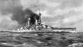 Recognition drawing of SMS König prepared by the Royal Navy.
