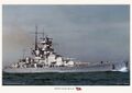 Scharnhorst underway, date and location unknown.