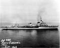 This picture shows Z-39 full length from the side, giving a good impression of her profile and her armament. This picture was also taken after the war.