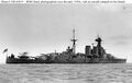 Stern view of Hood, 1930 or 1931.