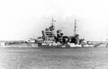Queen Elizabeth in her distinctive camouflage.