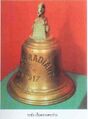 Ship's bell of HMS Radiant.