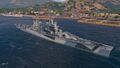 Buffalo in Hawaii Port, with her default permanant camouflage