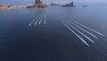 Asashio unleashes two full torpedo salvos in a matter of seconds.