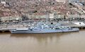 Colbert as she sat as a museum ship from 1993-2007.