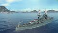 Arizona and a New Mexico-class battleship form the core of the battle group.