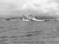 Farragut off the Puget Sound Navy Yard, Washington, 29 September 1944. Her camouflage scheme is Measure 31, Design 7d.