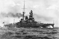 Haruna at sea.