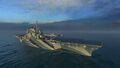 Lexington with Type 18 permanent camouflage.