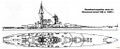 Another line drawing of KB-4’s Battleship A.