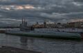 Submarine S-189 In the evening
