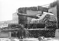 One of the 40.6 cm guns at Batterie Lindemann