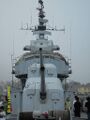 Anshan as a museum ship at the Qingdao Naval Museum.