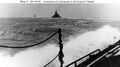 Second view of Gneisenau (fore) and Scharnhorst (distance) from Prinz Eugen during Operation Cerberus, February 1942.