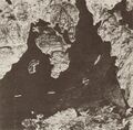 A British aerial reconnaissance photo taken by Flying Officer Michael Suckling shows Bismarck anchored in Norway, 22 May 1941.