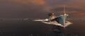 Atago's torpedoes are capable of firing forward, making them an excellent offensive weapon.