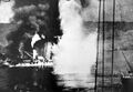 The sinking of Bretagne.