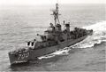 Haynsworth underway on 5 October 1956, location unknown.